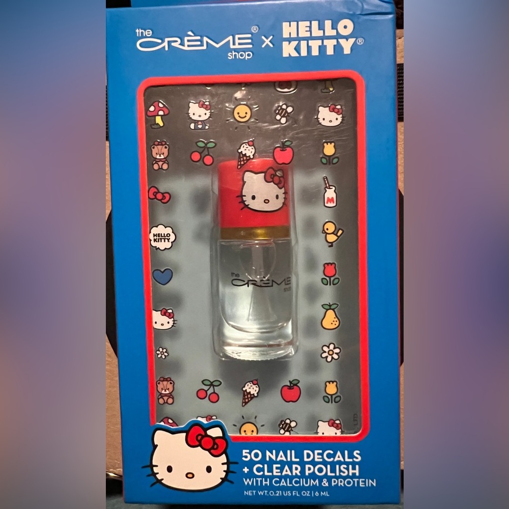 Hello Kitty x The Crème Shop Nail Decals Set NWT